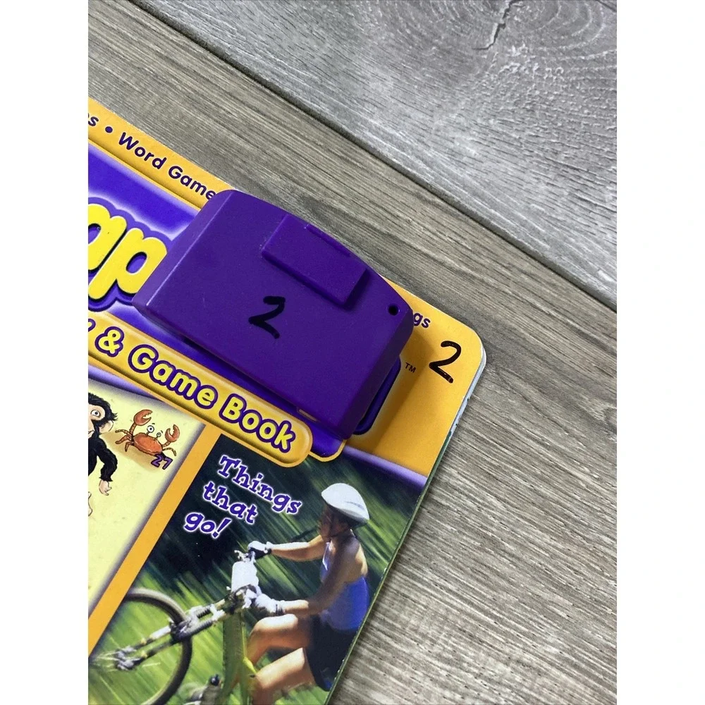 Leap's Pond Leap Frog Leap Pad - Activity‎ & Game Book & cartridge